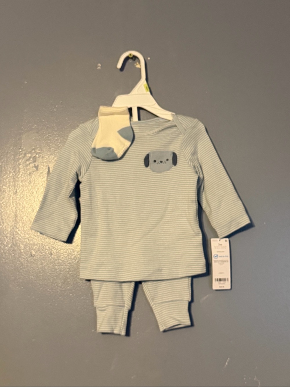 Carter’s Baby 3-Piece Koala Striped Outfit Set Size 3M NWT